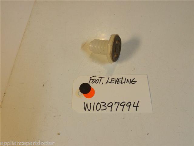 Whirlpool Washer W10397994  Foot, Leveling Some Wear NEW W/O BOX Whirlpool Washer W10397994  Foot, Leveling Some Wear NEW W/O BOX