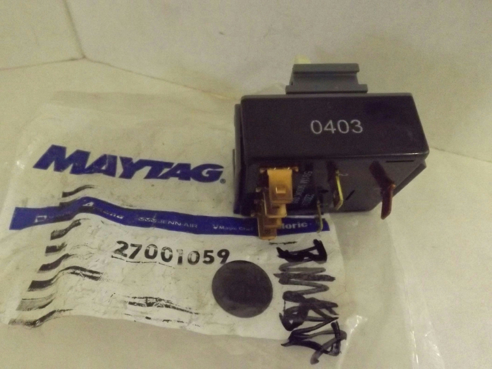 MAYTAG WHIRLPOOL WASHER 27001059 TEMPERATURE SWITCH (6 POS) NEW MAYTAG WHIRLPOOL WASHER 27001059 TEMPERATURE SWITCH (6 POS) NEW