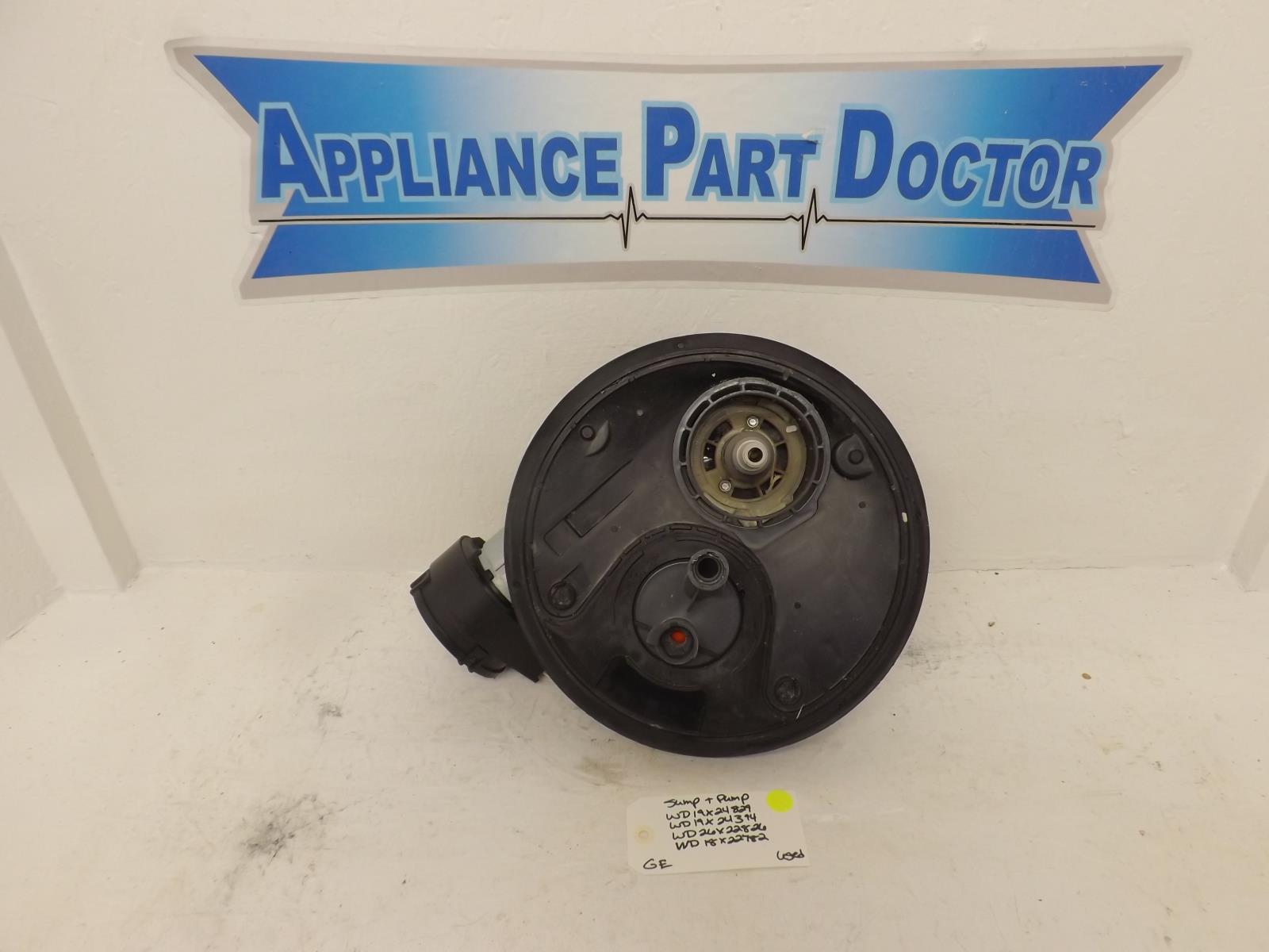 GE Dishwasher WD19X24829 WD19X24394 WD26X22826 WD18X22782 Sump & Pump Used GE Dishwasher WD19X24829 WD19X24394 WD26X22826 WD18X22782 Sump & Pump Used