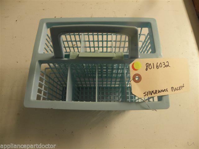 FRIGIDIARE DISHWASHER 8016032 SILVERWARE BASKET USED PART ASSEMBLY