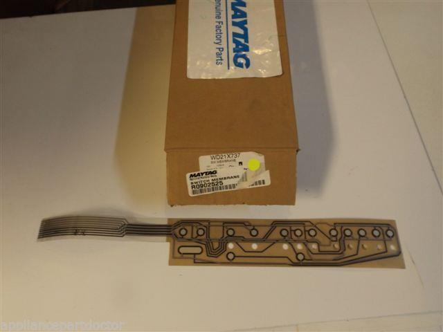 Maytag Dishwasher  R0902525  Switch Membrane  NEW IN BOX