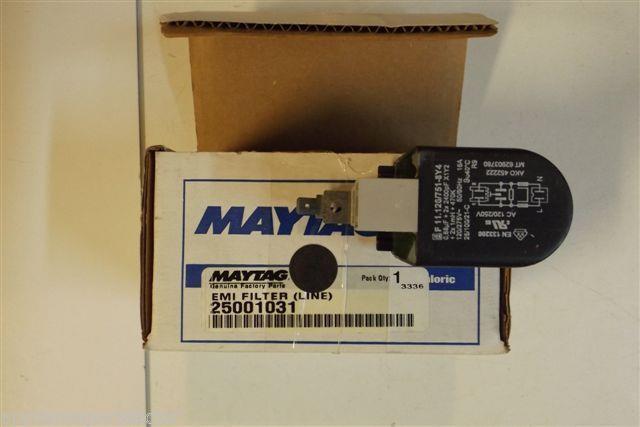 MAYTAG WASHER 25001031 EMI FILTER LINE  NEW IN BOX