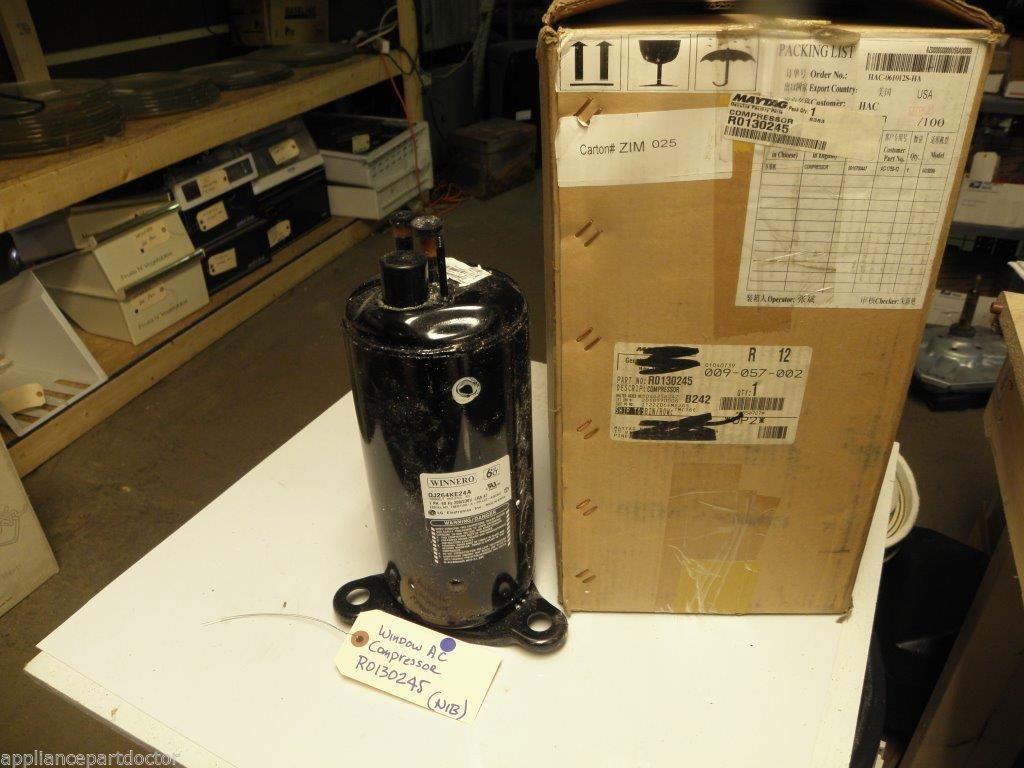 Whirlpool Window AC R0130245 Compressor  R22 NEW IN BOX ASSEMBLY