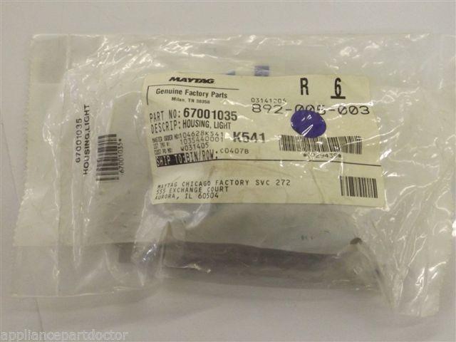 Maytag Whirlpool Refrigerator  67001035  Housing, Light   NEW IN BOX