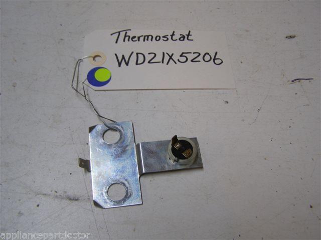 Ge Dishwasher WD21X5206 Water Heat T'stat 133-28 used part assembly