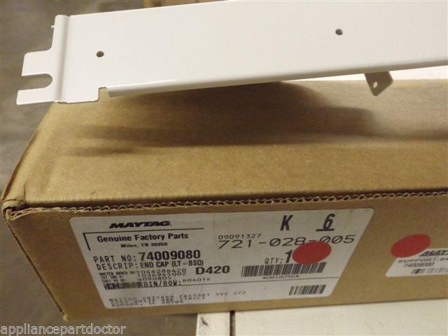 Maytag  Amana Stove  74009080  Endcap, Left Hand (bisque)  NEW IN BOX