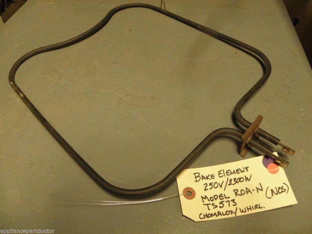 NOS Whirlpool Chromalox stove Broil Element Model ROA-N TS573 250v/2300w