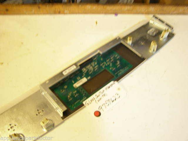 WHIRLPOOL STOVE 9757623  Glass Swtch Membrne (white)     USED