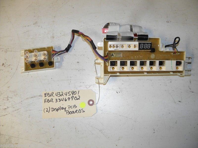 LG DISHWASHER EBR43245901 EBR33469702 DISPLAY PCB USED PART ASSEMBLY F/S