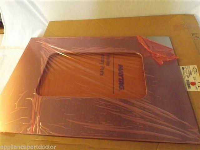 MAYTAG STOVE 74006826 Panel, Door Overlay (stnls)    NEW IN BOX
