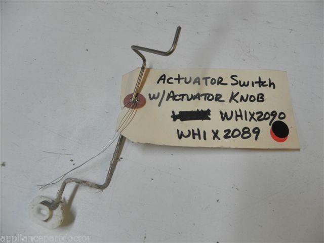 HOTPOINT WASHER WH1X2090 ACTUATOR SWITCH USED PART ASSEMBLY