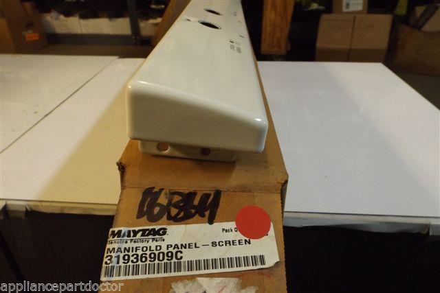 WHIRLPOOL AMANA STOVE 31936909C Manifold panel-screen  NEW IN BOX