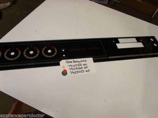 Magic Chef STOVE 7910P105-60 7910P068-60 7910P023-60 GLASS BACKGUARD used part