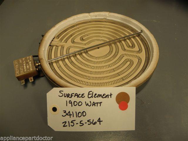STOVE 341100 215-5-564 Surface Element 1900 Watt   used