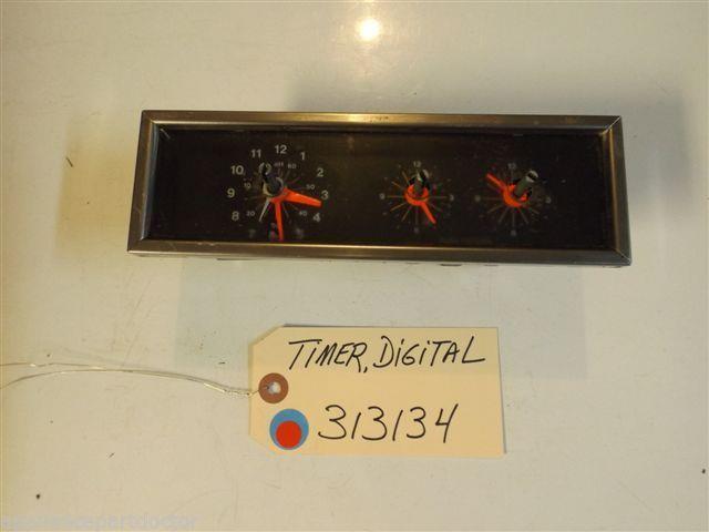 Whirlpool STOVE 313134  Timer, Digital marks from use and age USED