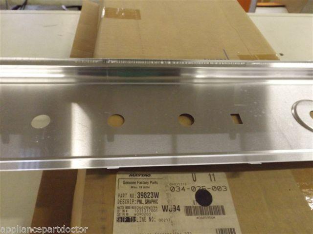 Maytag Amana Washer  39823W  Pnl, Graphic   NEW IN BOX