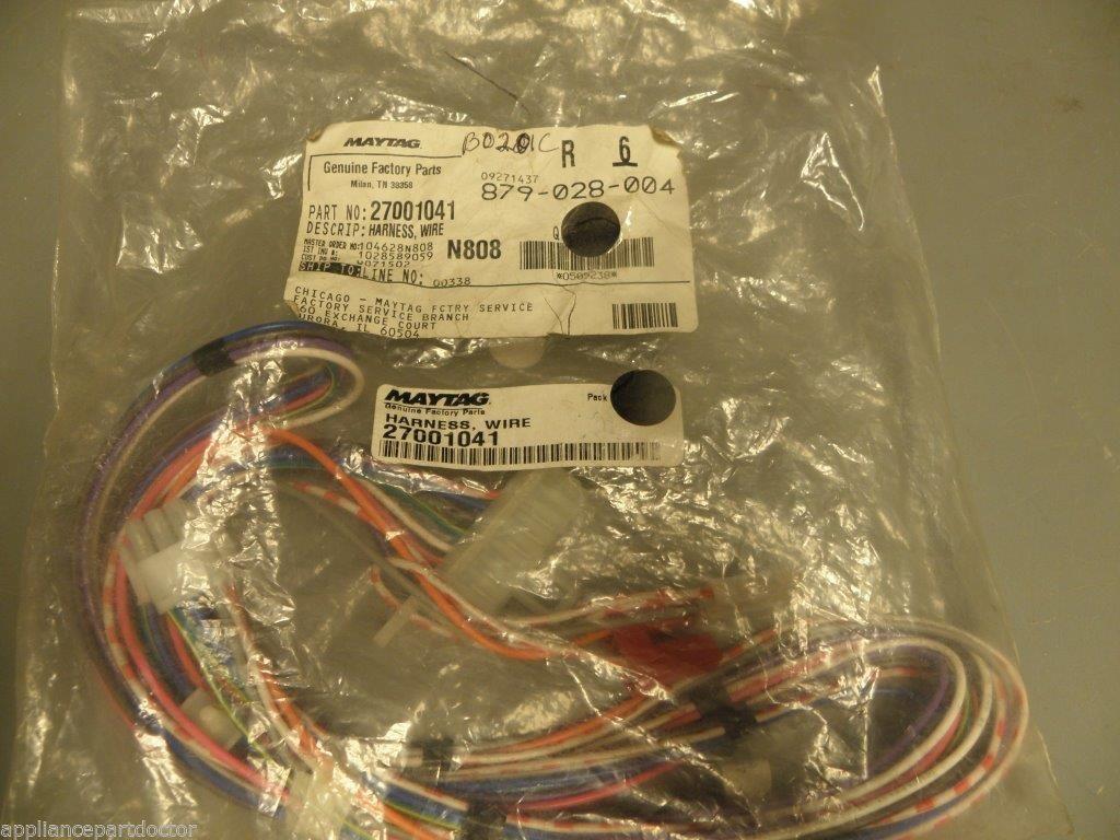 Maytag Amana Waher 27001041 Wiring Harness NEW IN BOX