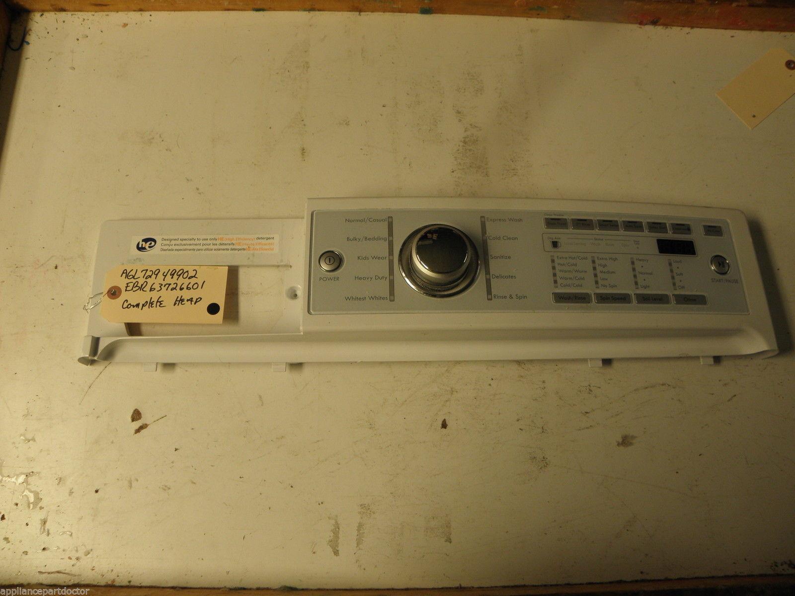 KENMORE ELITE WASHER AGL72949902 EBR63726601 COMPLETE HEAD USED PART ASSEMBLY