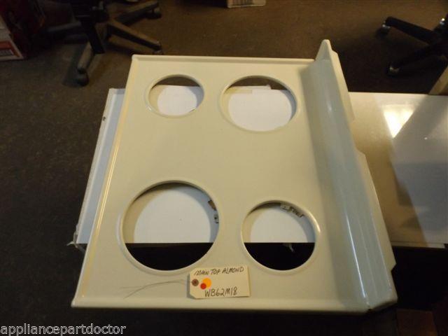 Hotpoint  STOVE   WB62M18  Main Top Almond  USED PART