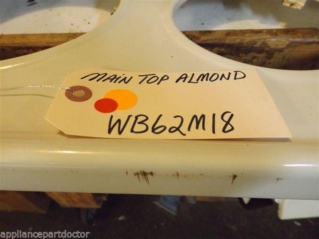 Hotpoint  STOVE   WB62M18  Main Top Almond  USED PART