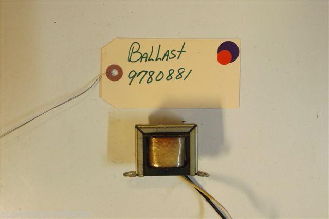 KITCHENAID STOVE 9780881   Ballast  USED PART