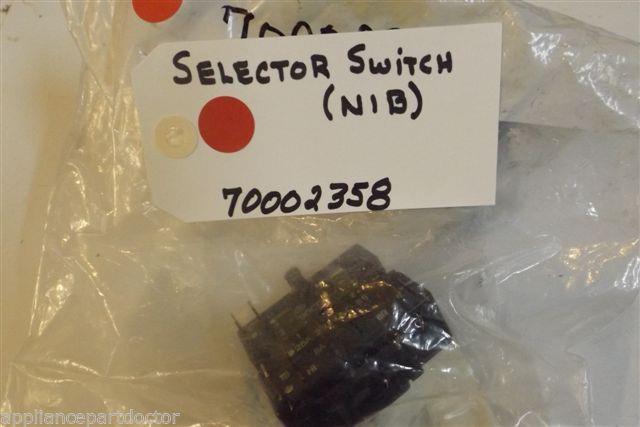 Maytag Jade stove 70002358 Selector, Switch   NEW IN BOX