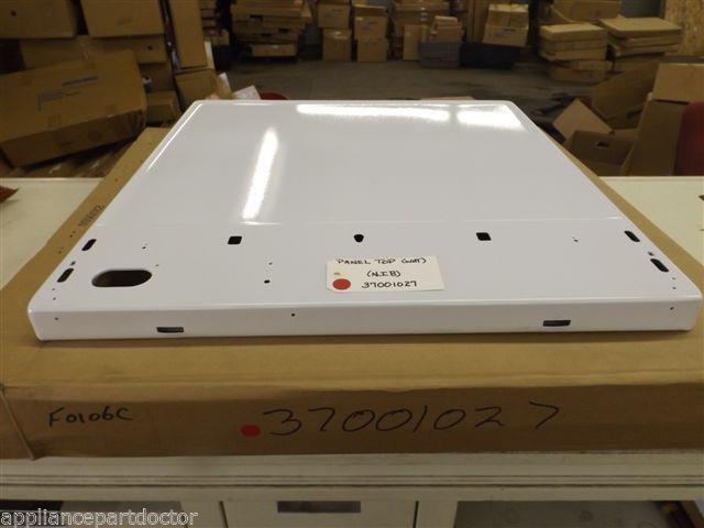 Maytag Dryer 37001027 Panel, Top (wht)  NEW IN BOX