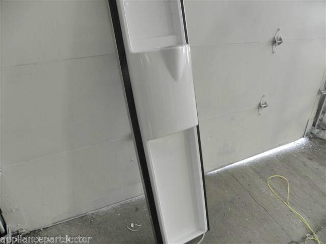 MAYTAG AMANA 12818402SQ 67004207 FREEZER DOOR W/ WATER DISPENSER & HANDLE