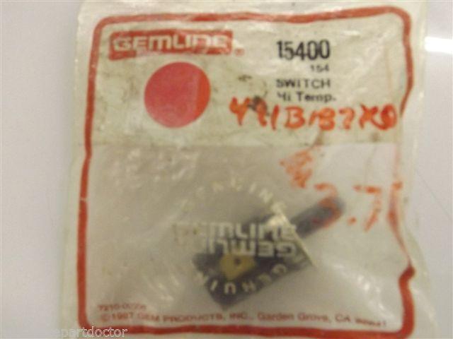 Gemline GE Stove  15400  Swirtch, Hi Temp  NEW IN BOX