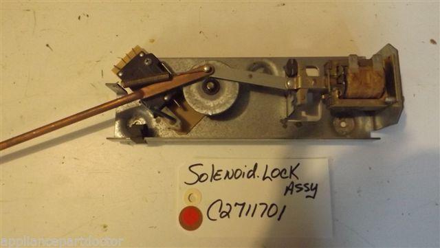 AMANA  STOVE C2711701 Solenoid, Lock  used part