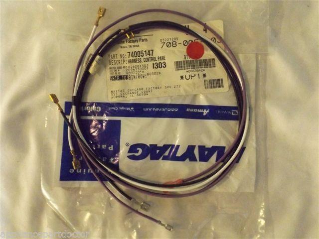 MAGIC CHEF ADMIRAL STOVE 74005147 Harness, Control Panel  NEW IN BOX