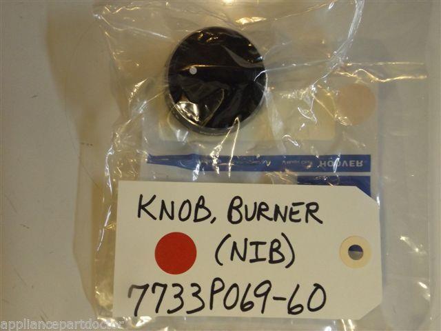Maytag Stove  7733P069-60  Knob, Burner NEW IN BOX