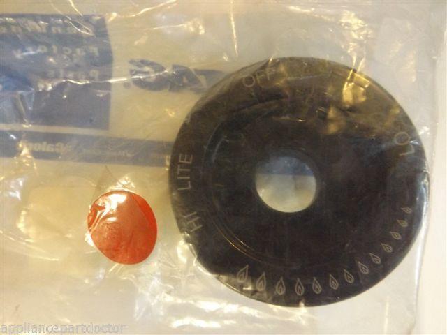 Maytag Magic Chef Gas Stove  7740P058-60  Bezel, Knob (blk) NEW IN BOX