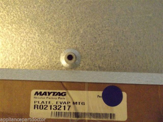 ADMIRAL AMANA REFRIGERATOR R0213217  Plate, Evaporator Mount   NEW IN BOX