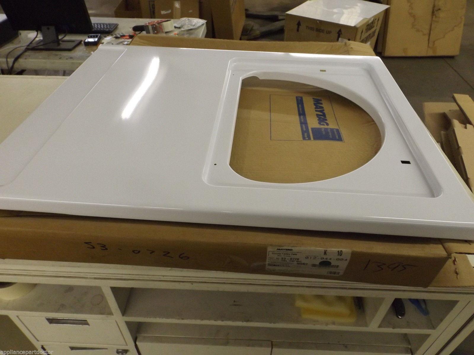 Maytag Admiral Dryer  53-0726  Panel, Front (wht)    NEW IN BOX