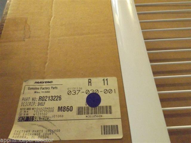 AMANA REFRIGERATOR R0213226 Shelf     NEW IN BOX