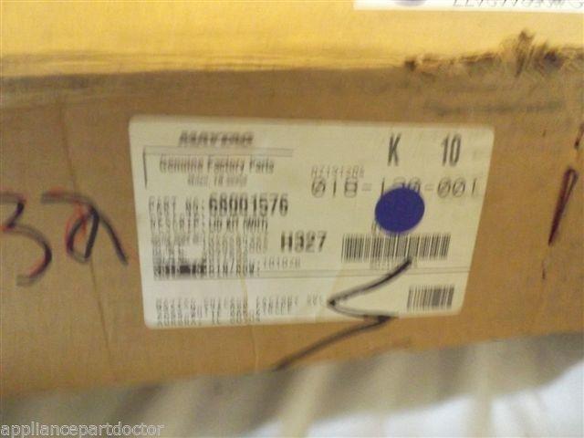 MAYTAG/AMANA/WHIRLPOOL/ADMIRAL FREEZER 68001576 Lid Kit (wht)  NEW IN BOX