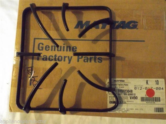 MAYTAG AMANA STOVE 31972304B GRATE, WIRE BURNER (BLK) NEW IN BOX