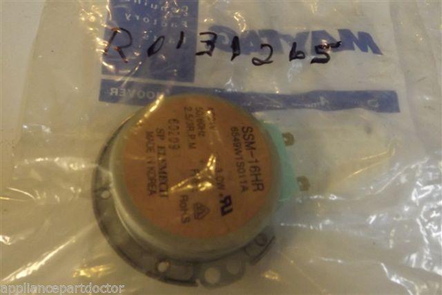 MAYTAG MICROWAVE  R0131265 Motor, Turntable NEW IN BOX