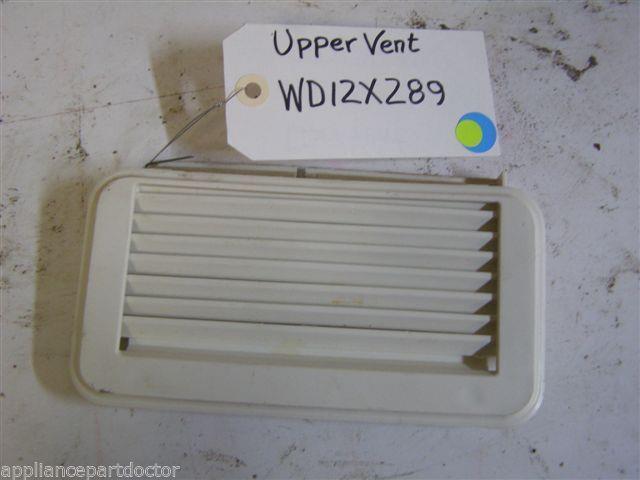 GE DISHWASHER WD12X289 Kit Upper Vent Ps USED PART