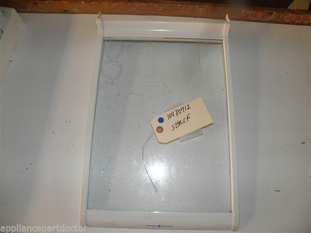 AMANA MAYTAG REFRIGERATOR 10480712 SHELF USED PART ASSEMBLY