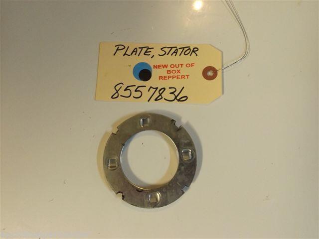 Whirlpool Washer   8557836  Plate, Stator   new w/o box