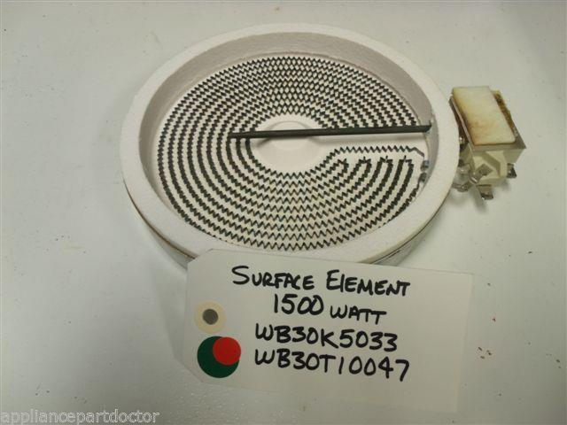 KENMORE STOVE WB30K5033 WB30T10047 SURFACE ELEMENT 1500 WATT