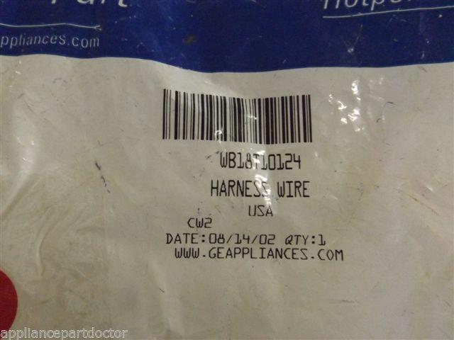 GE Stove  WB18T10124  Harness, Wire    NEW IN BOX
