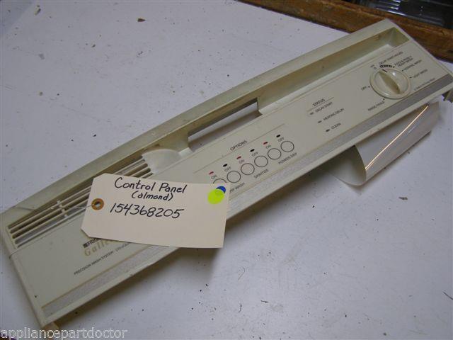 WHITE CONSOLIDATED DISHWASHER 154368205 154409001 154239508 154368601 CTRL PANEL