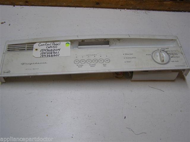ELECTROLUX DISHWASHER 154368204 154408901 154368601 154239504 WHITE CONSOLE USED