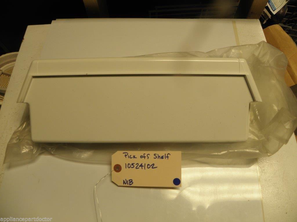 Amana refrigerator 10524102 Pick Off Shelf (some scuffs) NEW IN BOX