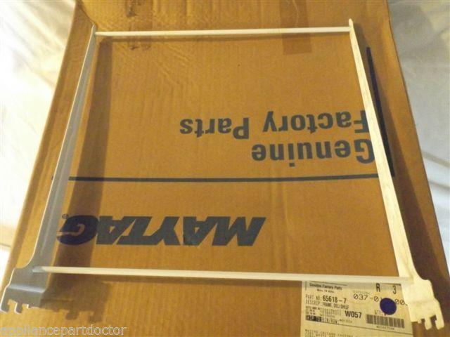 MAYTAG/ADMIRAL/JENN AIR REFRIGERATOR 65618-7 Frame, Deli Shelf   NEW IN BOX