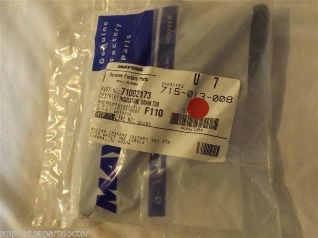 KENMORE JENN AIR STOVE 71002173 Insulation, Drain Tube  NEW IN BAG