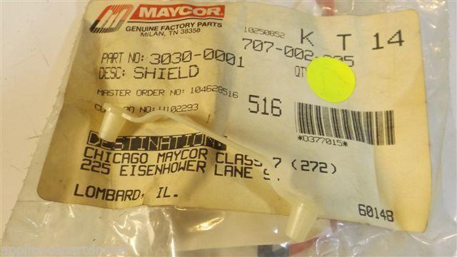 MAYTAG WHIRLPOOL DISHWASHER 3030-0001 Shield,drip   NEW IN BAG